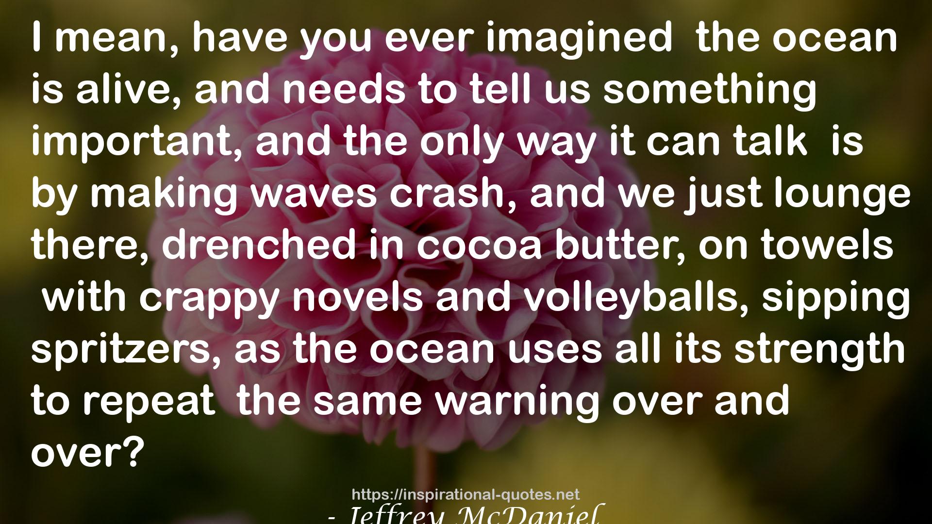 imaginedthe ocean  QUOTES