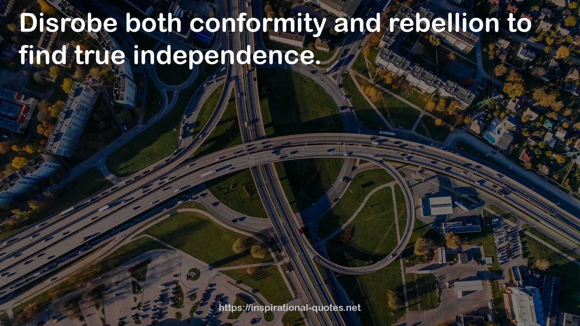 both conformity  QUOTES