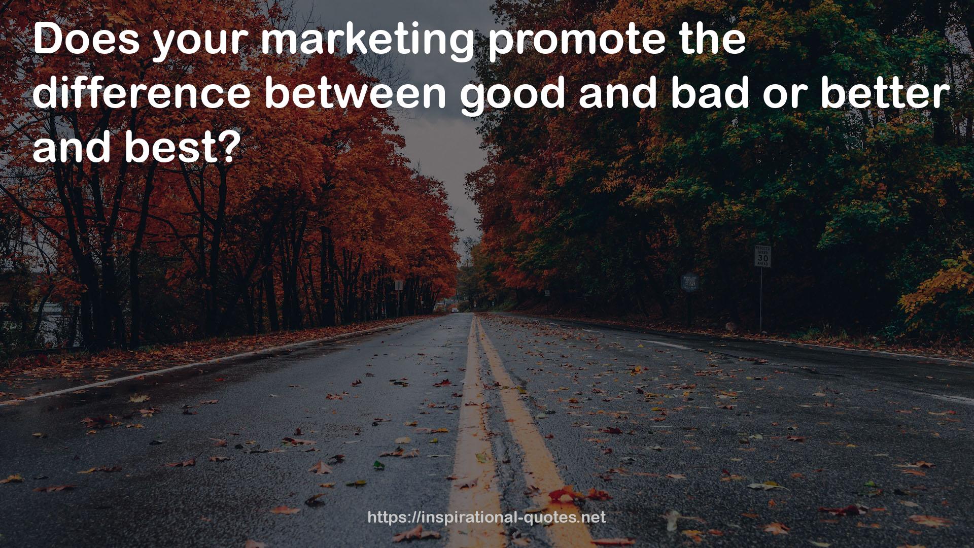 your marketing  QUOTES