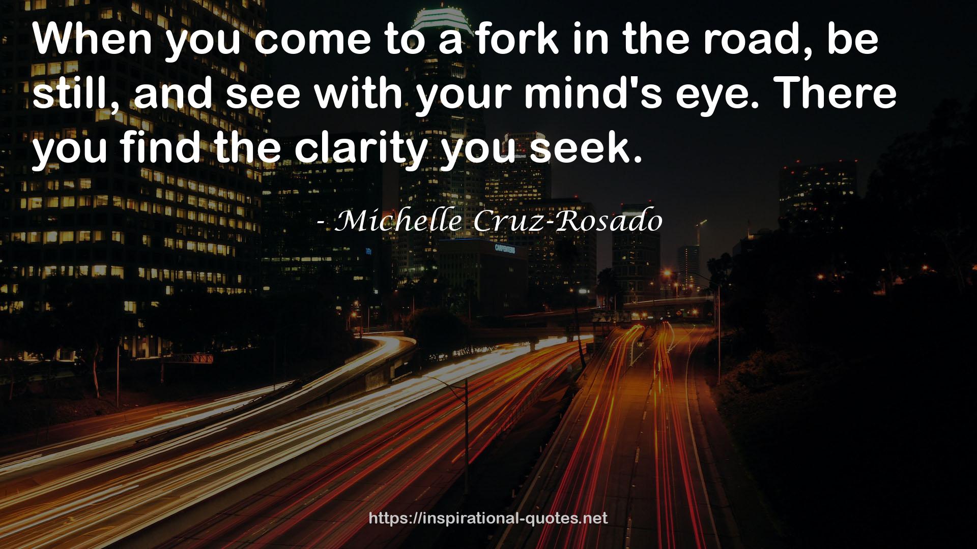 Michelle Cruz-Rosado QUOTES