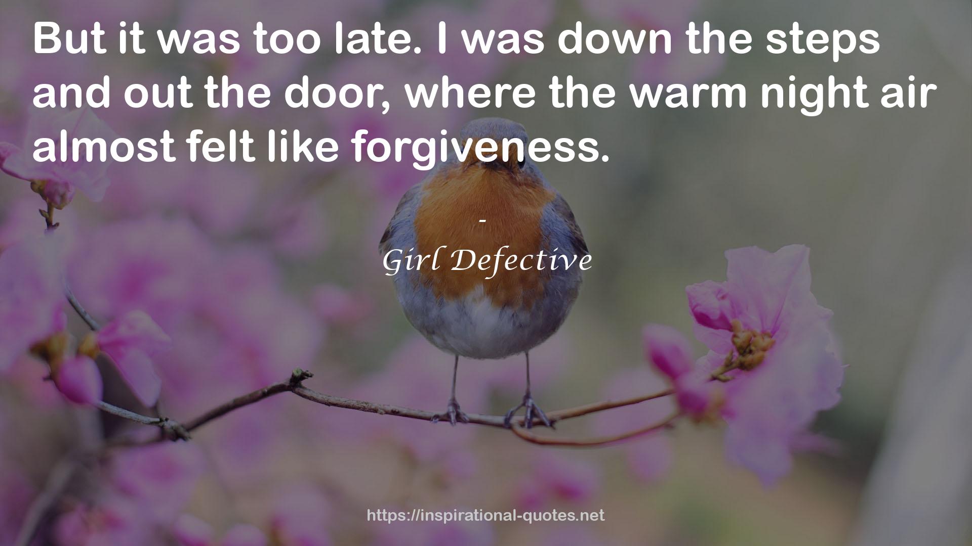 Girl Defective QUOTES