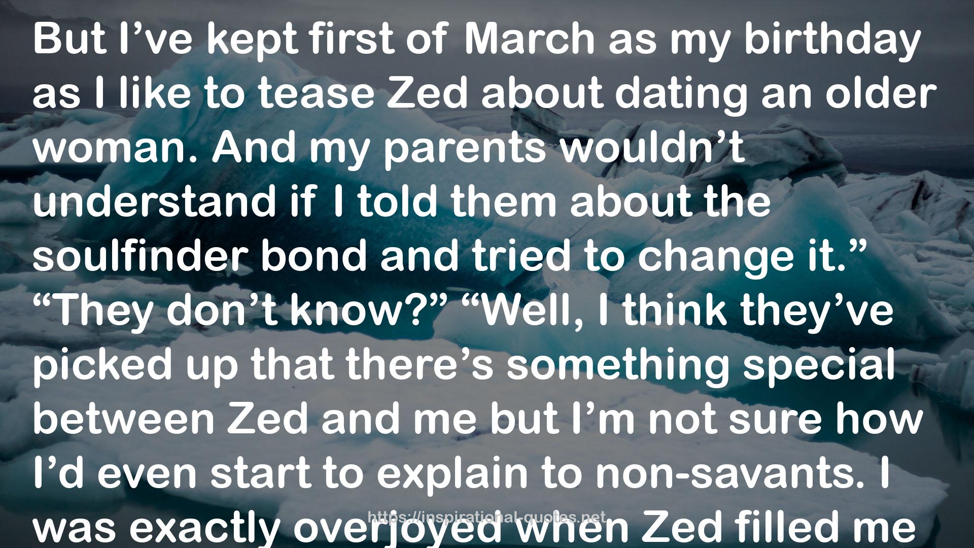 Zed  QUOTES