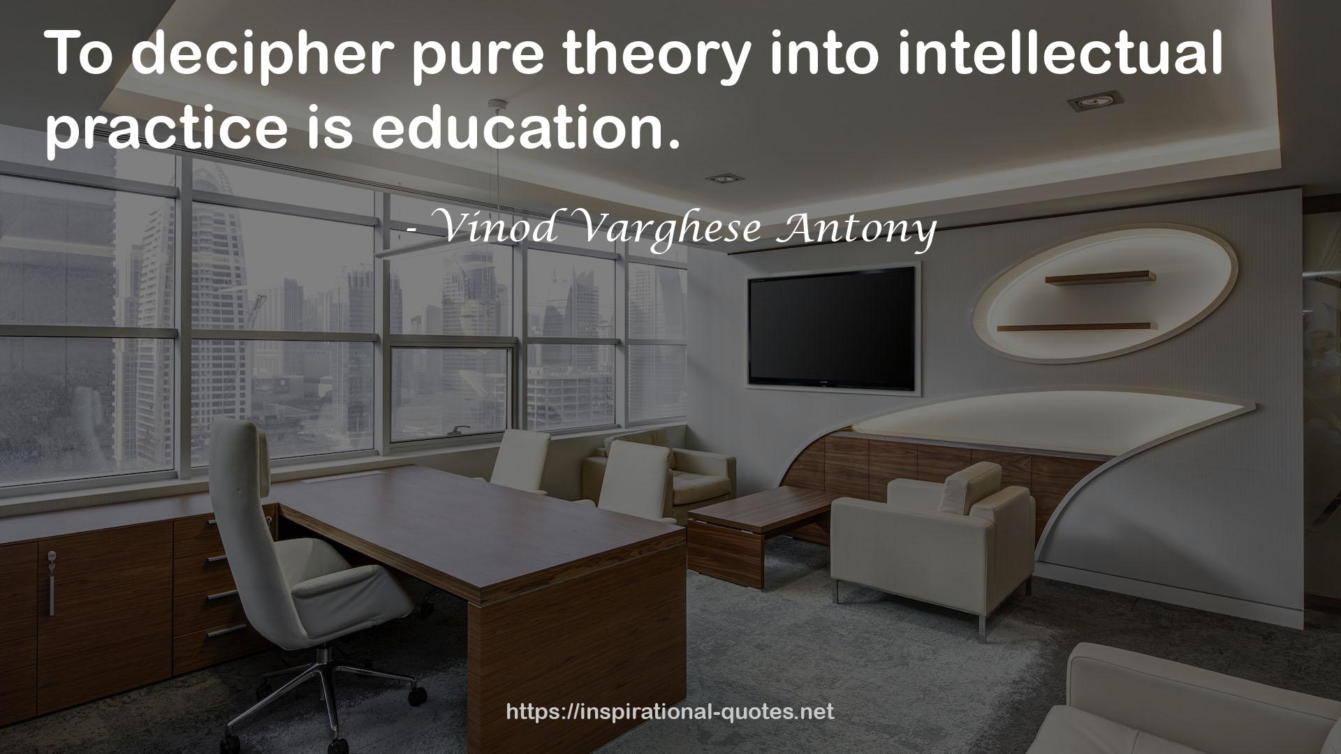 decipher pure theory  QUOTES