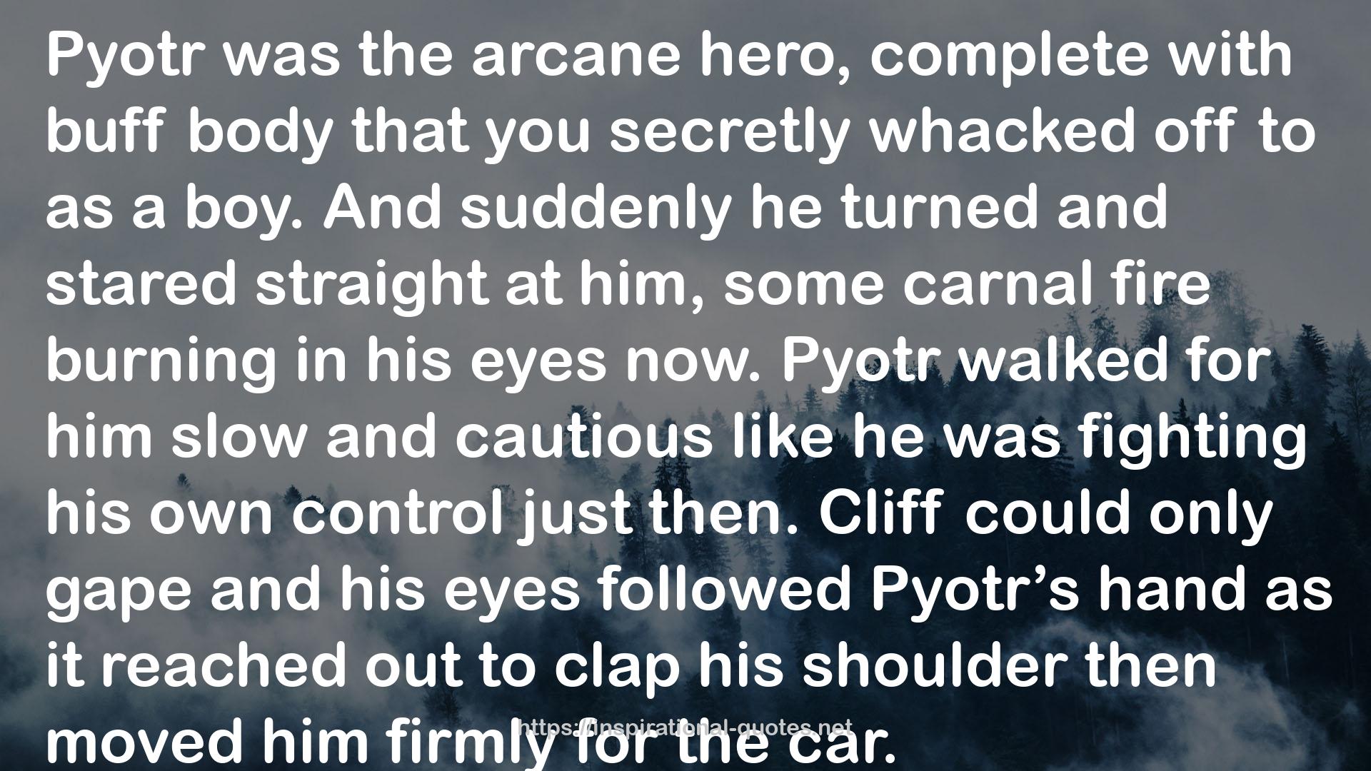A Place for Cliff (Dominion of Brothers, #2) QUOTES