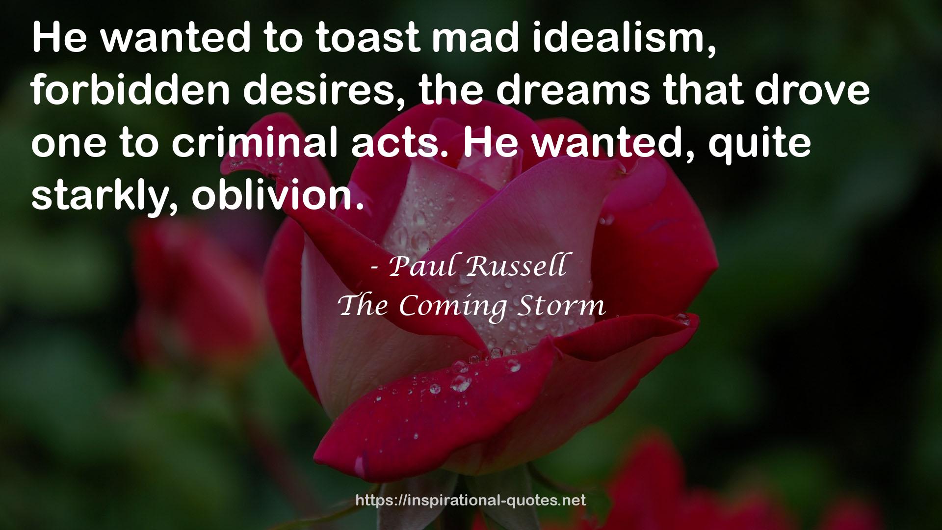 Paul Russell QUOTES