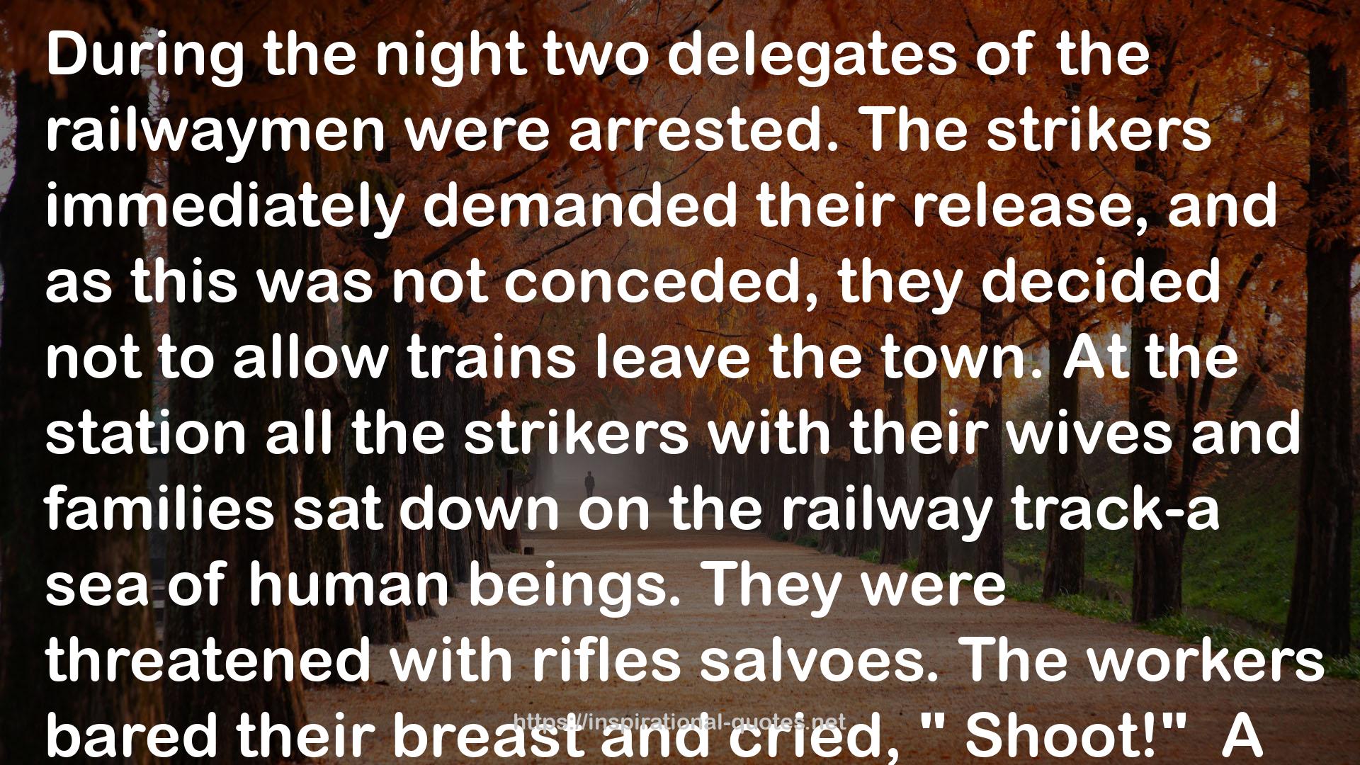 railwaymen  QUOTES