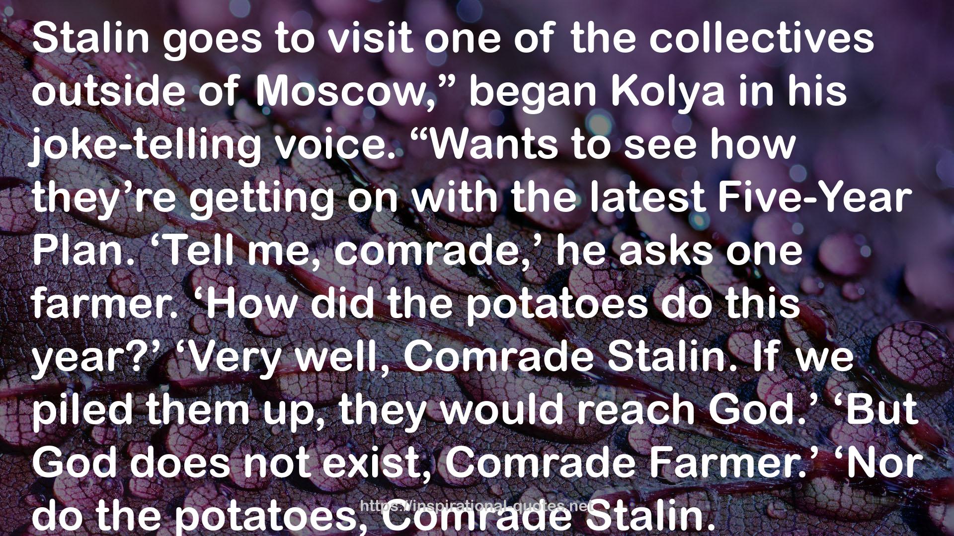 Kolya  QUOTES