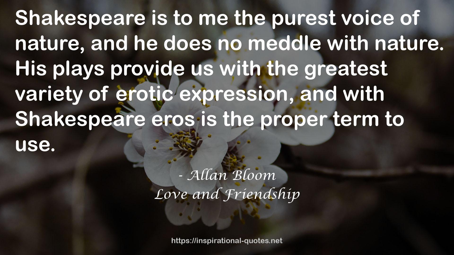 Love and Friendship QUOTES