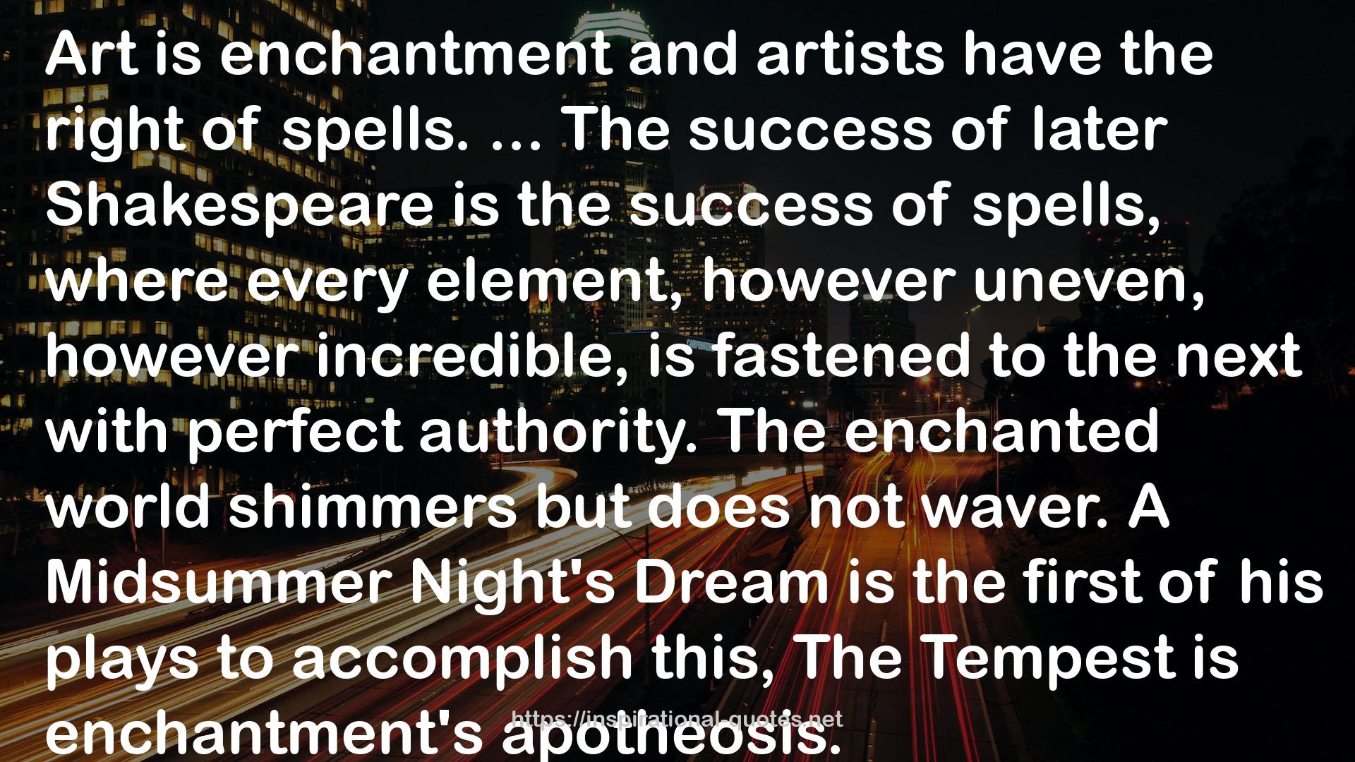 Midsummer Night's  QUOTES