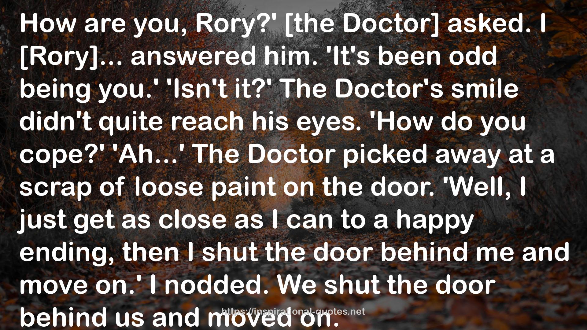The Doctor's smile  QUOTES