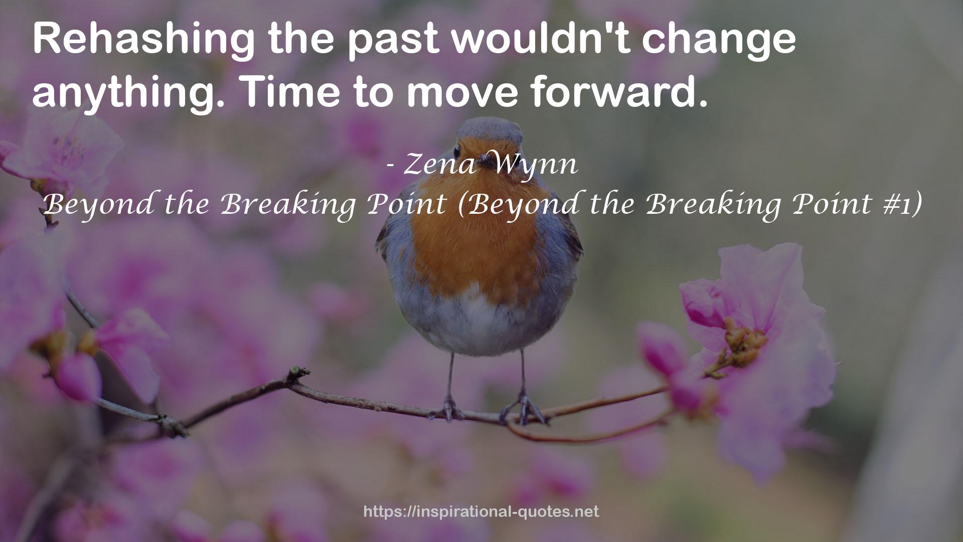 Beyond the Breaking Point (Beyond the Breaking Point #1) QUOTES