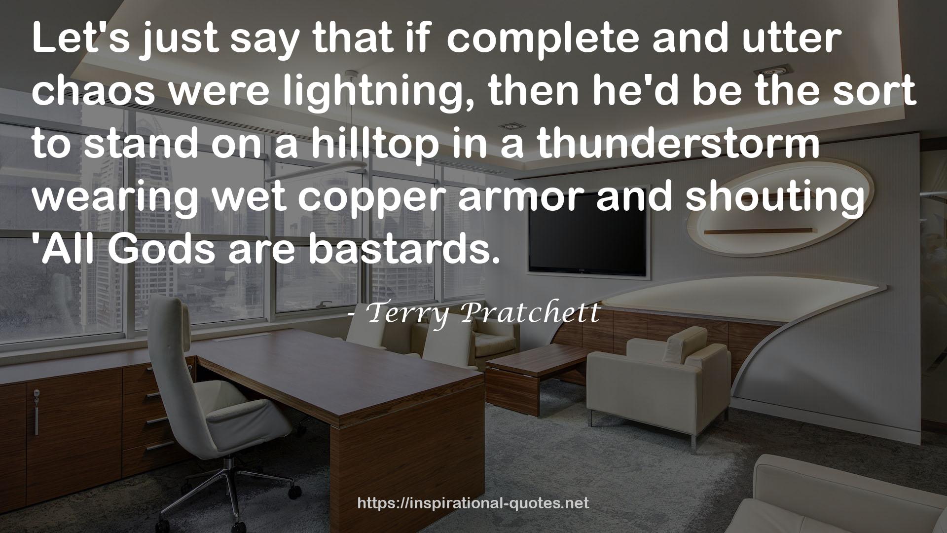 wet copper armor  QUOTES