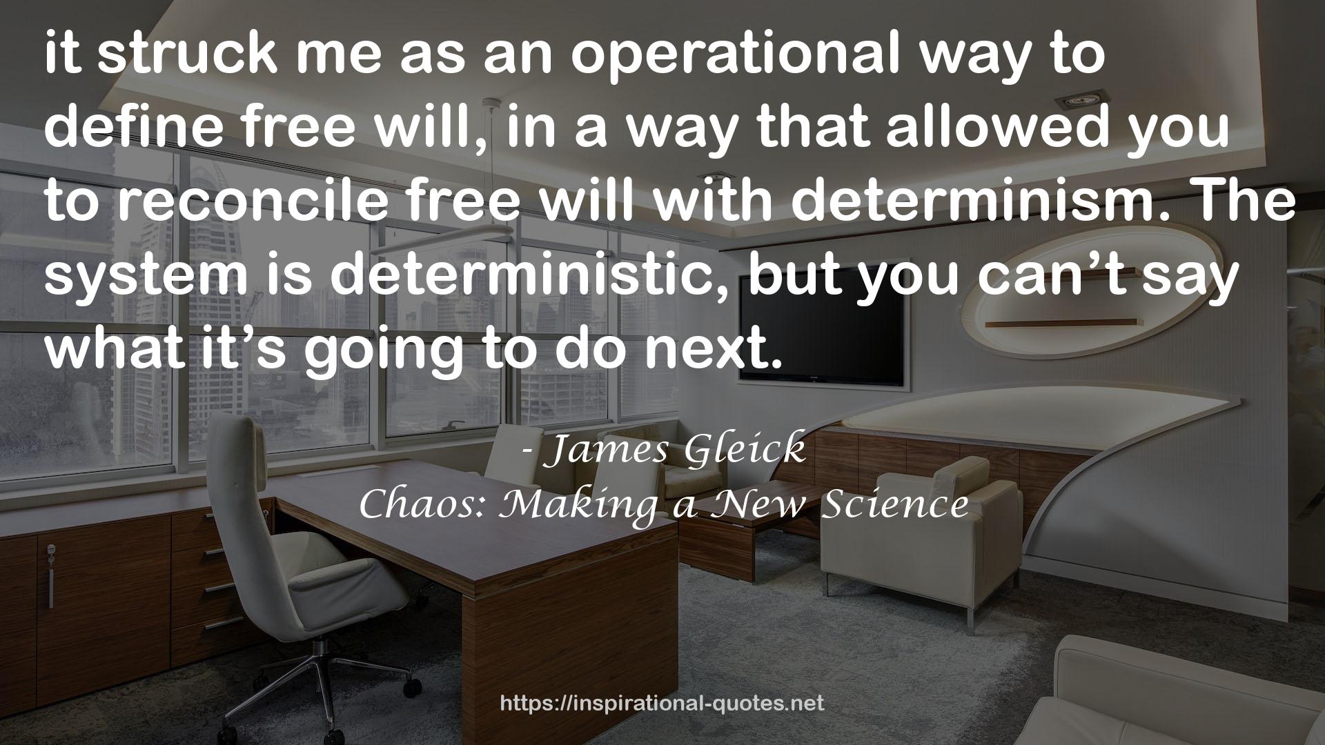 James Gleick QUOTES