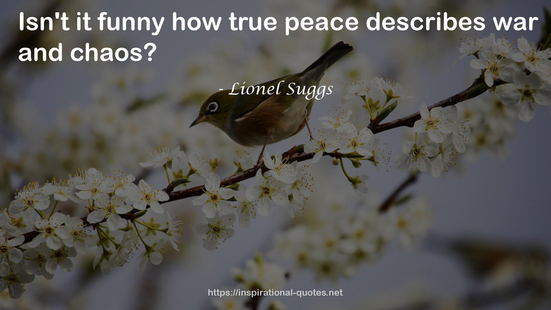 how true peace  QUOTES