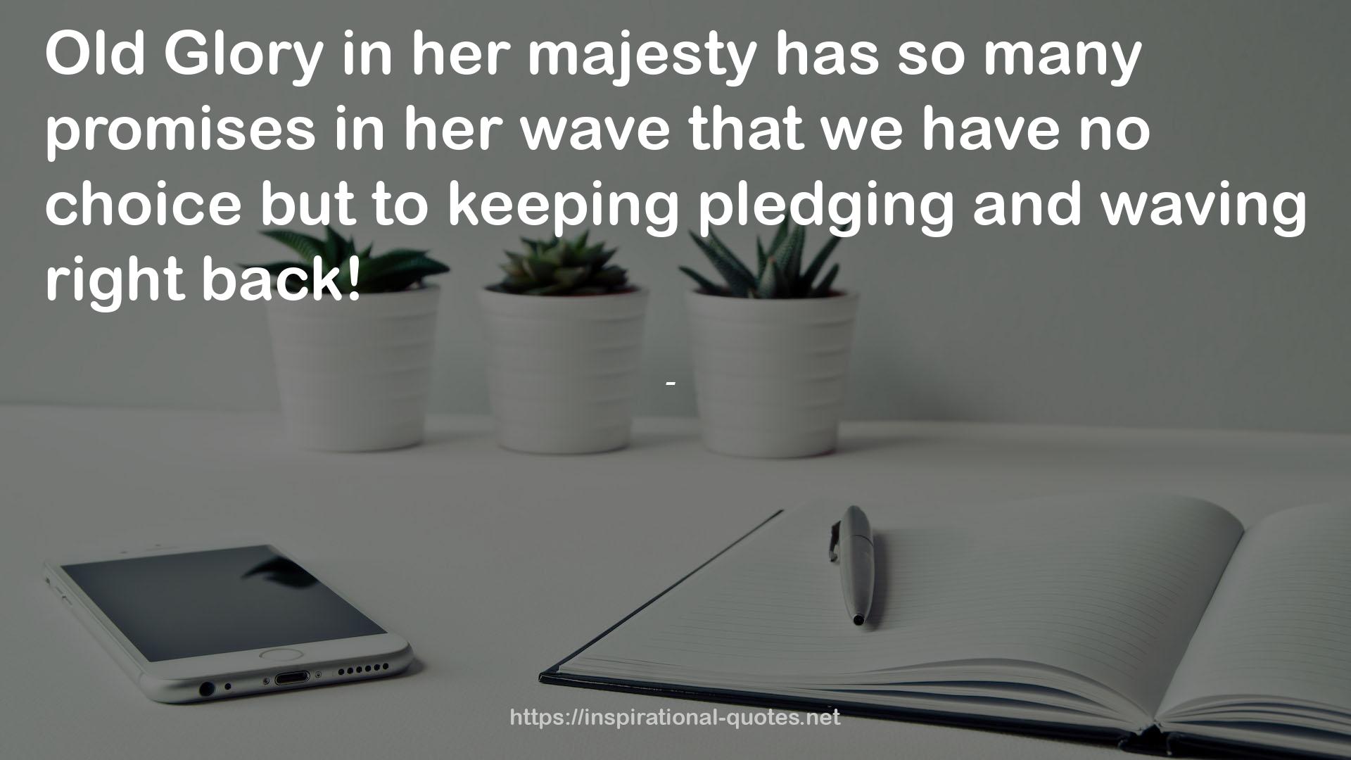 her wave  QUOTES