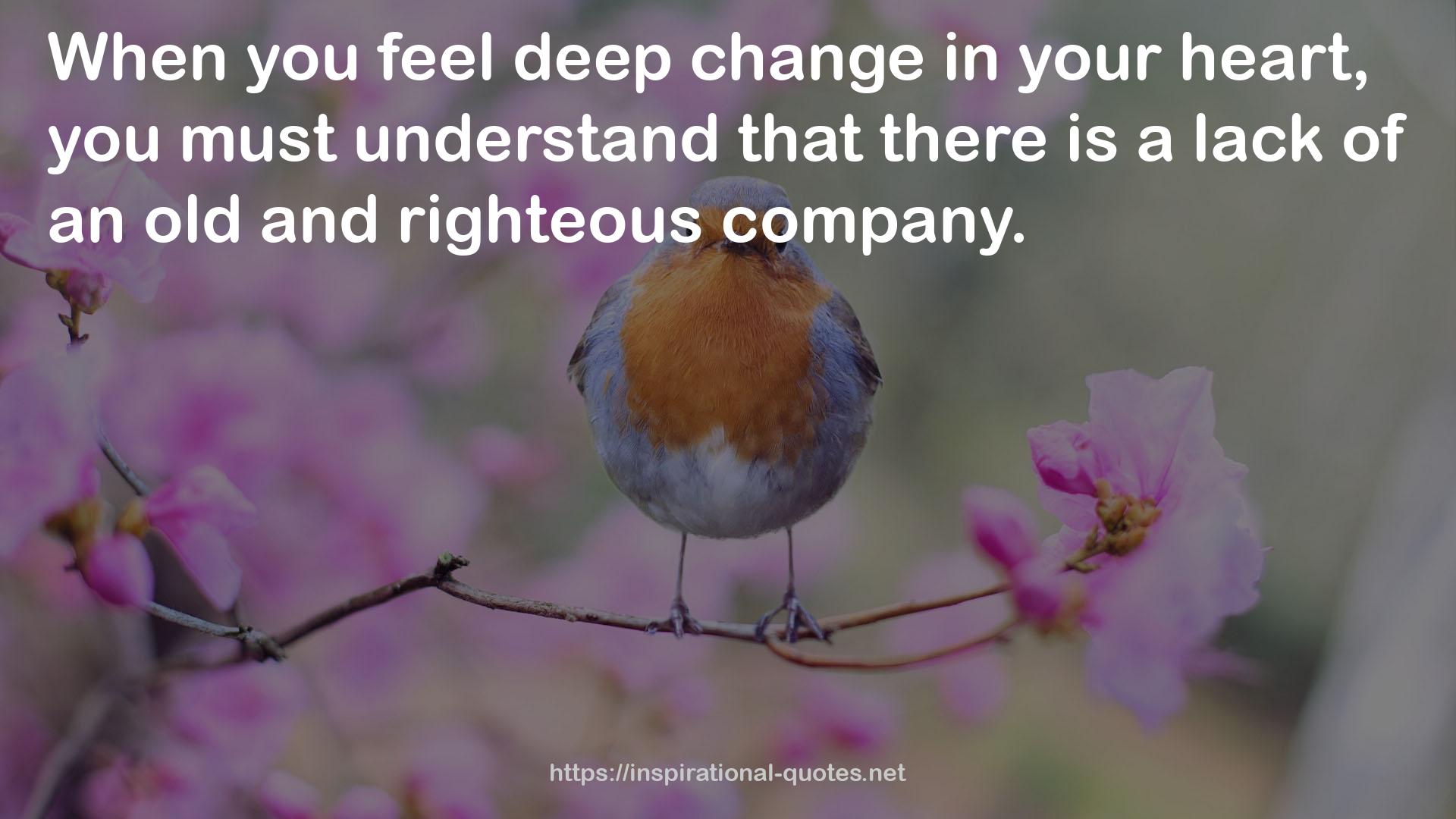 deep change  QUOTES