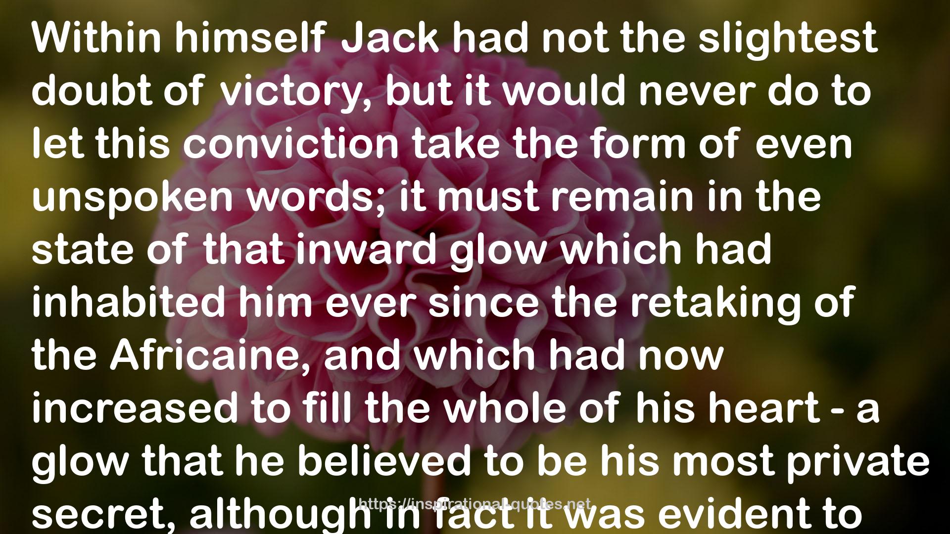 The Mauritius Command (Aubrey & Maturin #4) QUOTES