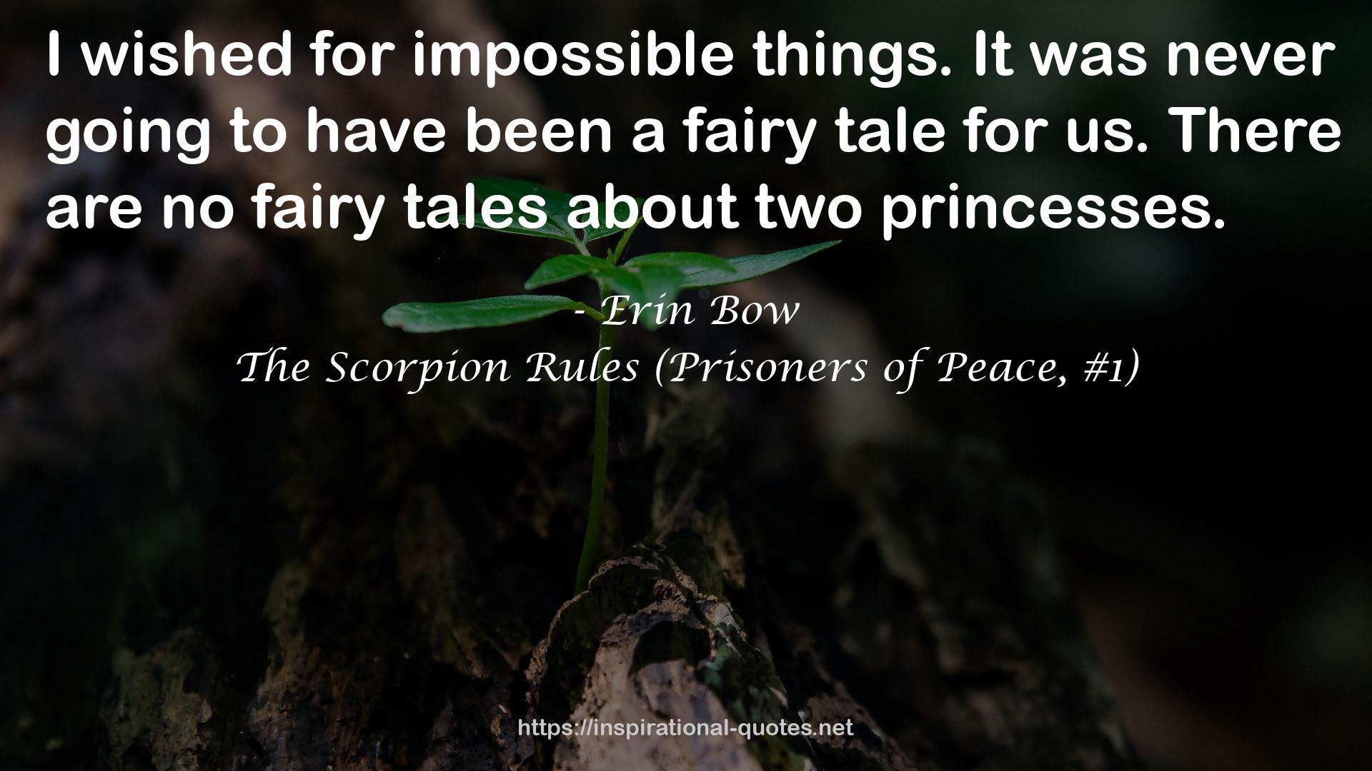 No fairy tales  QUOTES