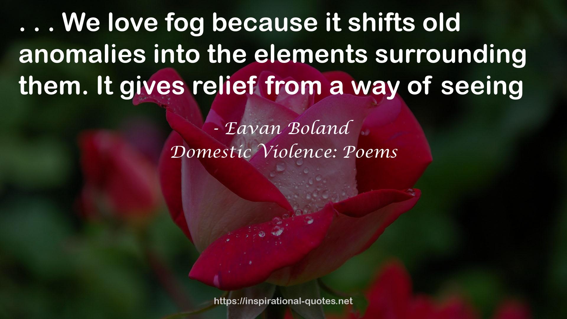 Domestic Violence: Poems QUOTES