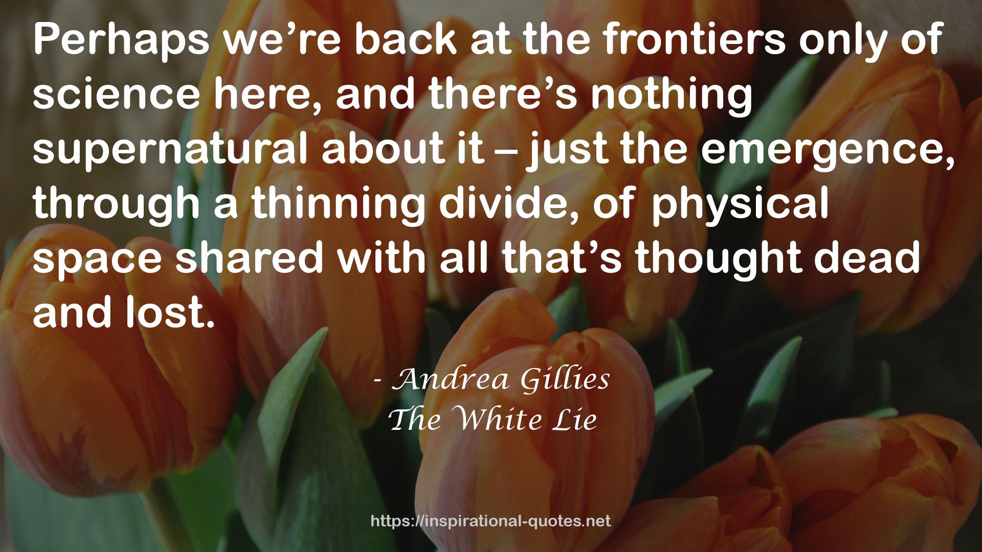 Andrea Gillies QUOTES