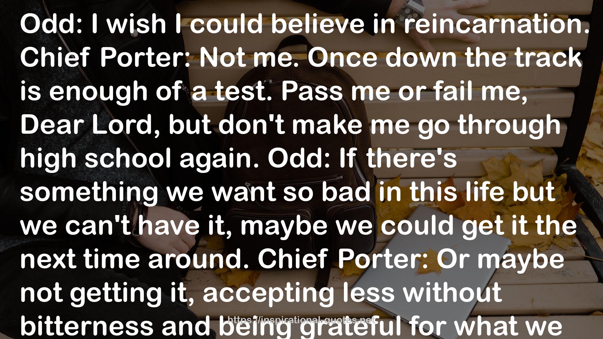 Forever Odd (Odd Thomas, #2) QUOTES