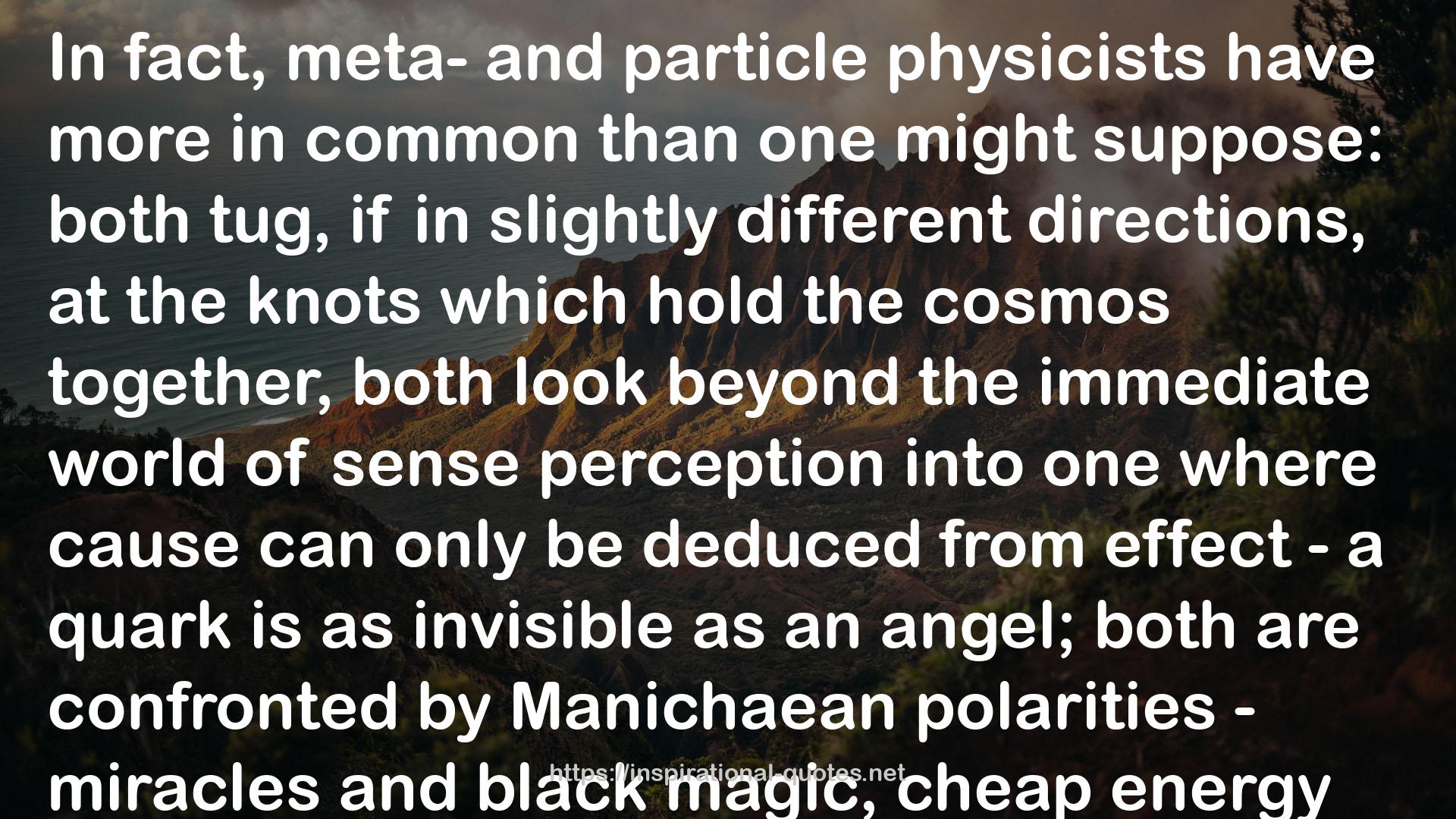 The cosmos  QUOTES