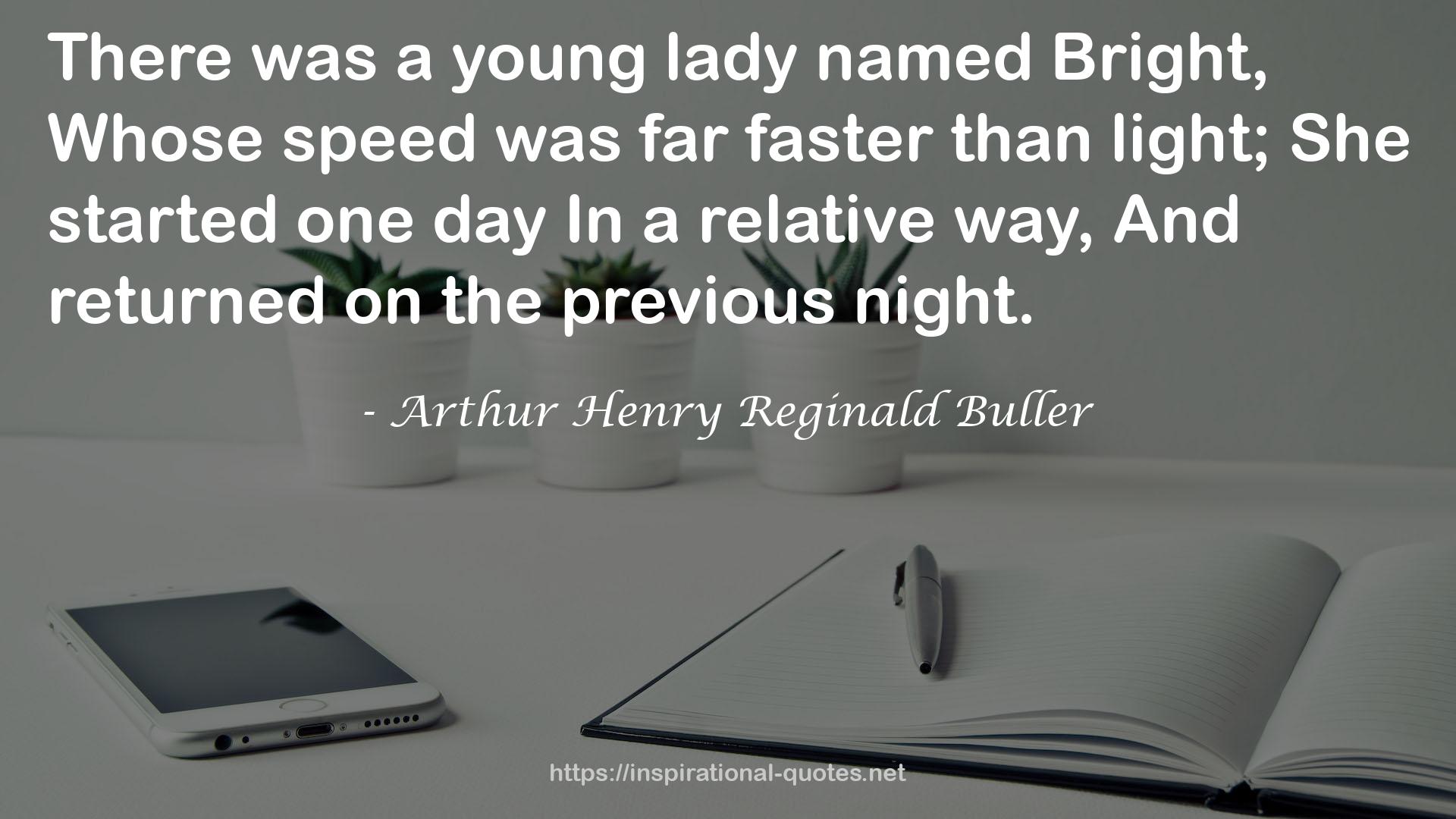 Arthur Henry Reginald Buller QUOTES