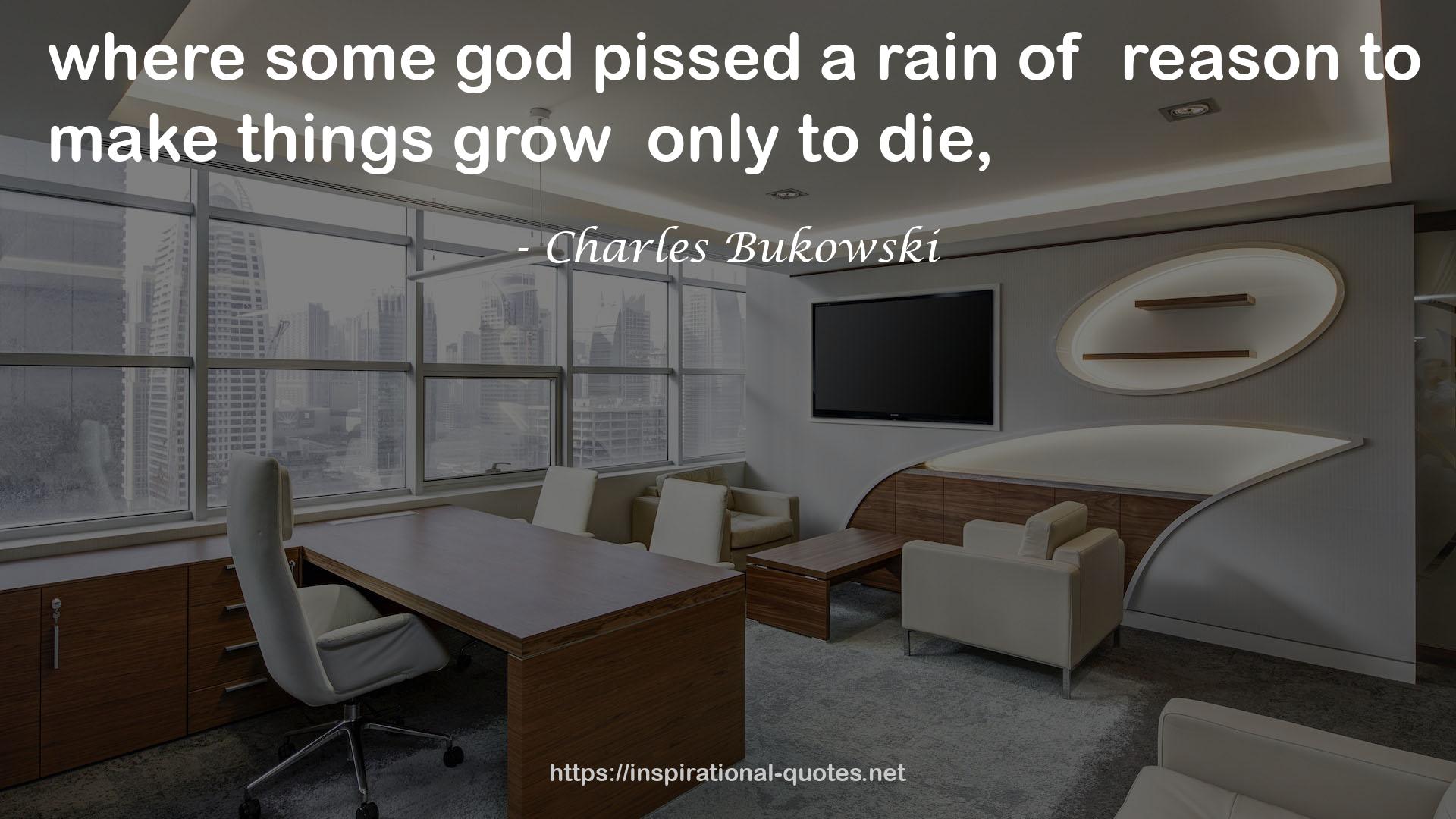 a rain  QUOTES