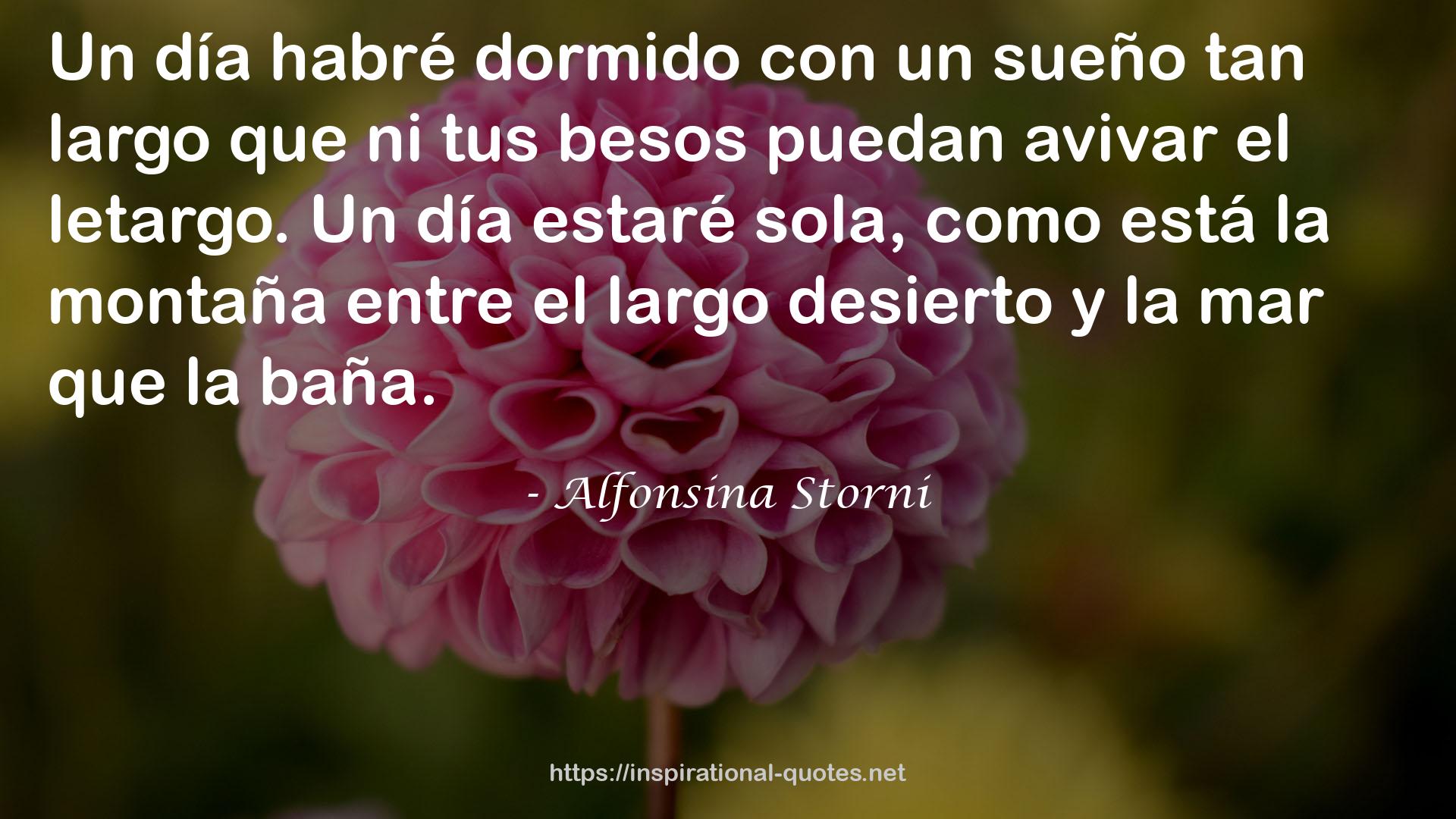 Alfonsina Storni QUOTES