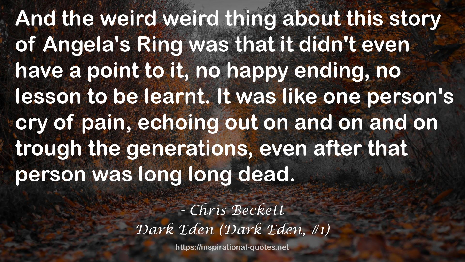 the weird weird thing  QUOTES