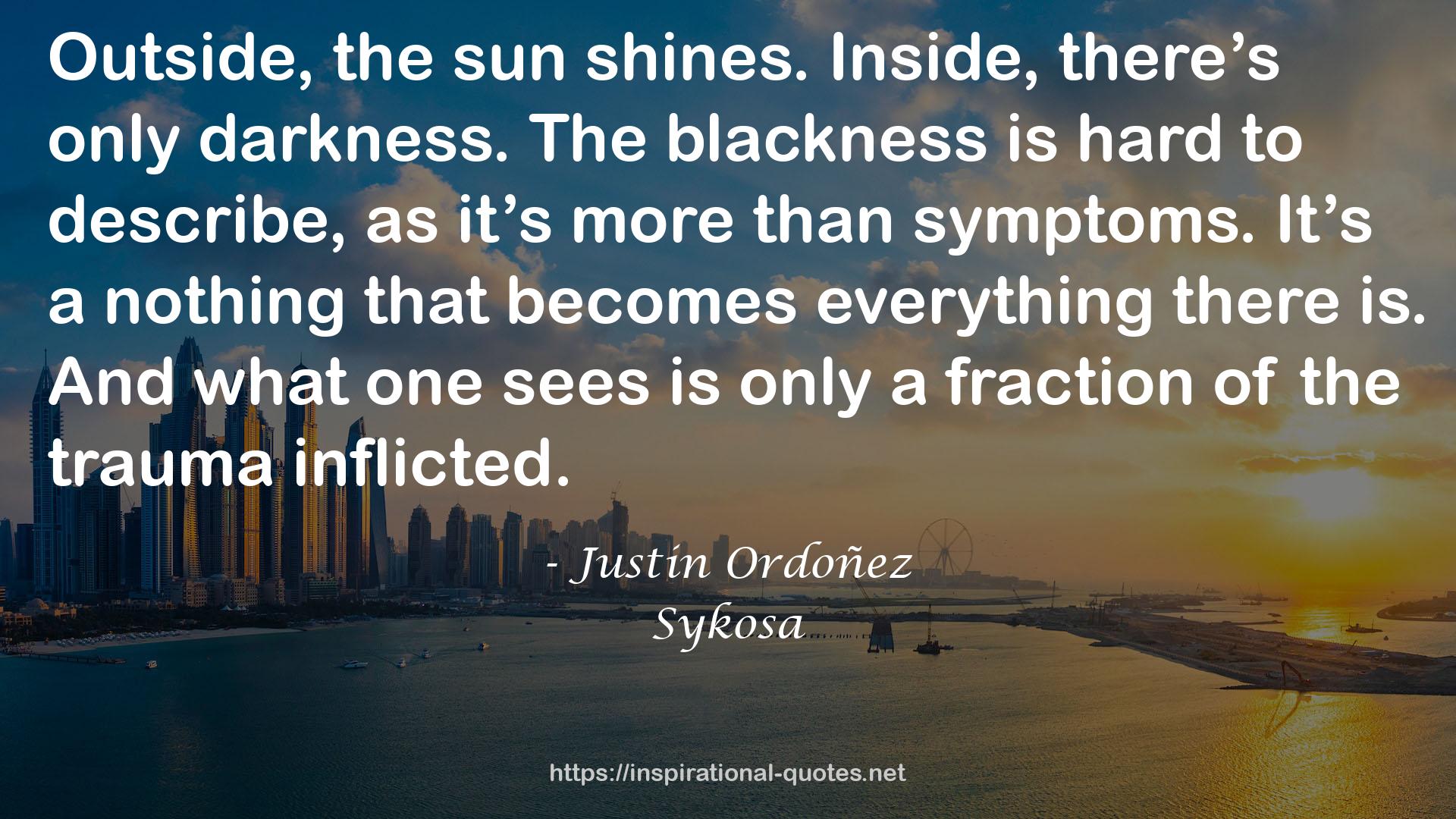 Justin Ordoñez QUOTES