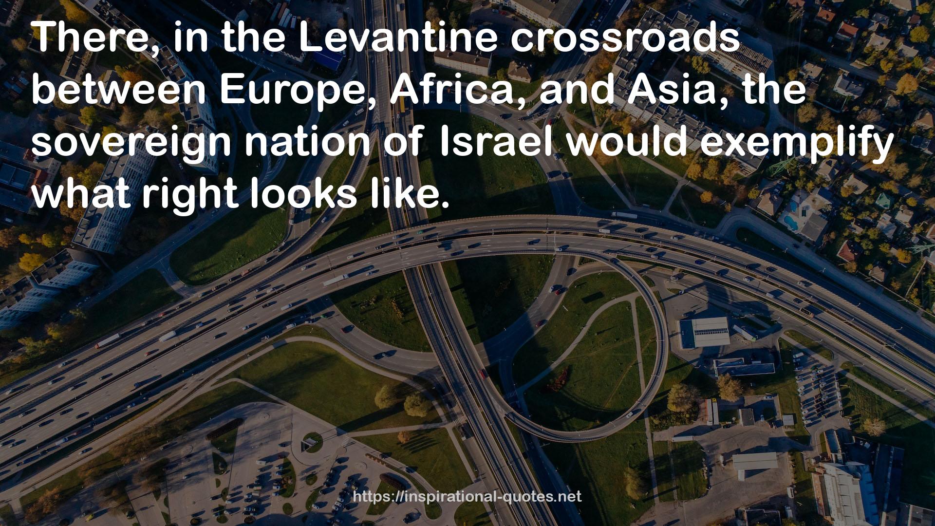 the Levantine crossroads  QUOTES