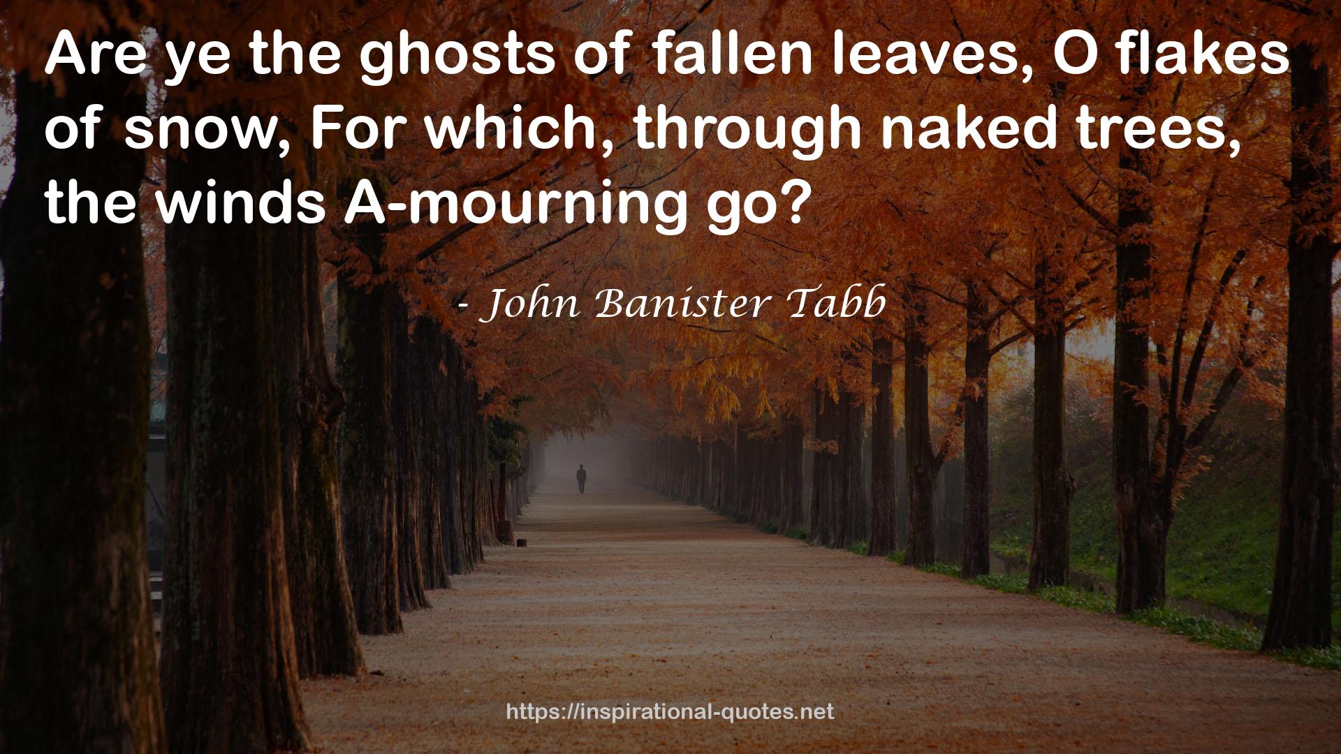 John Banister Tabb QUOTES