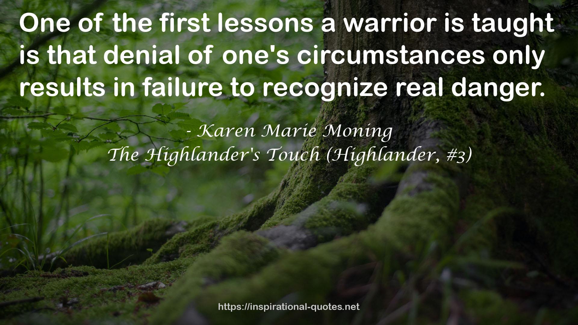 The Highlander's Touch (Highlander, #3) QUOTES