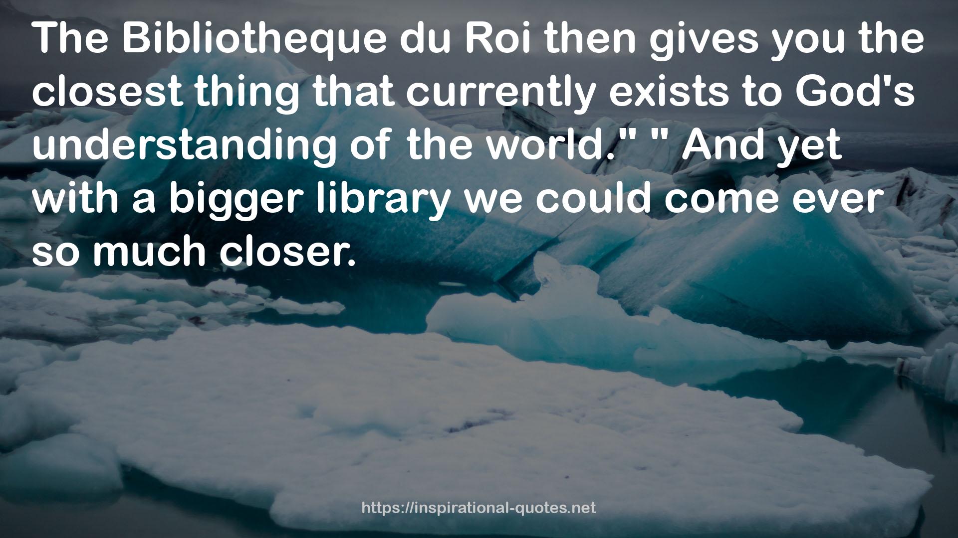 Bibliotheque  QUOTES