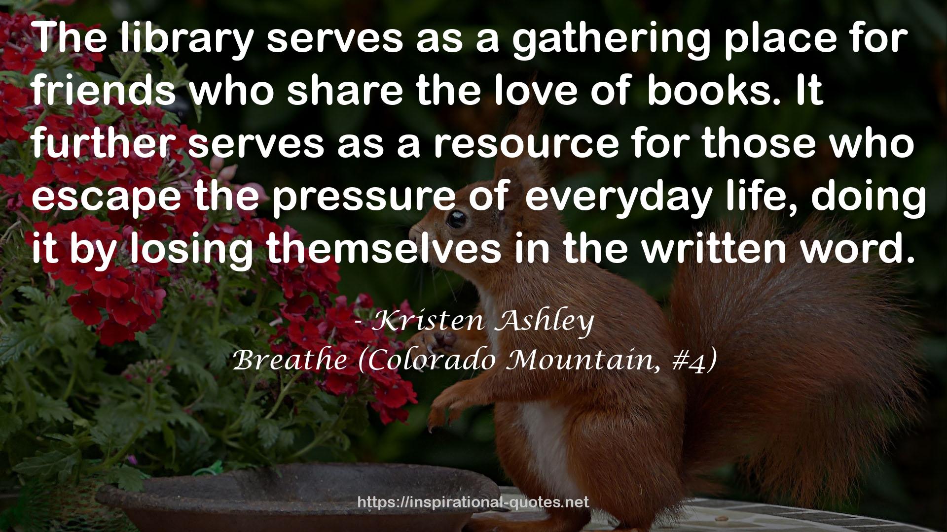 a gathering place  QUOTES