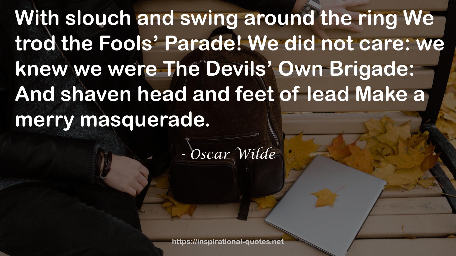 Parade!We  QUOTES