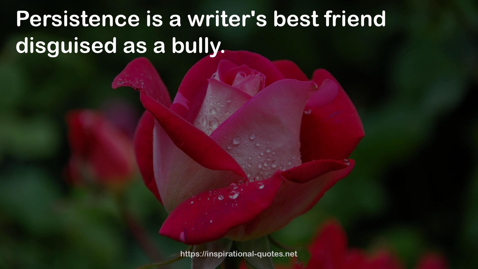 a writer's best friend  QUOTES