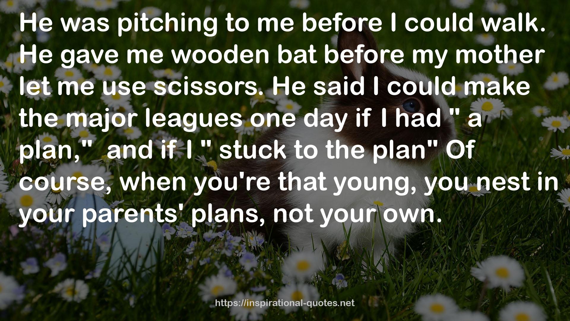 the major leagues  QUOTES