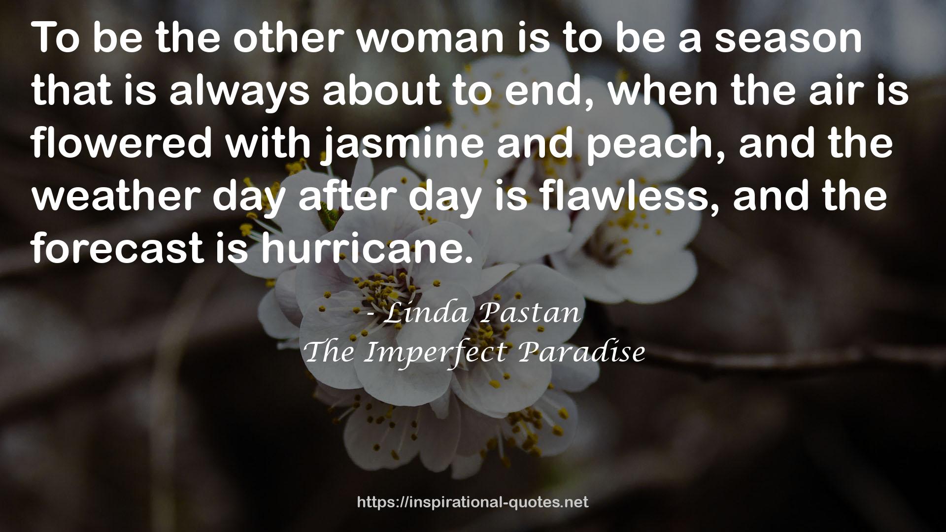 The Imperfect Paradise QUOTES