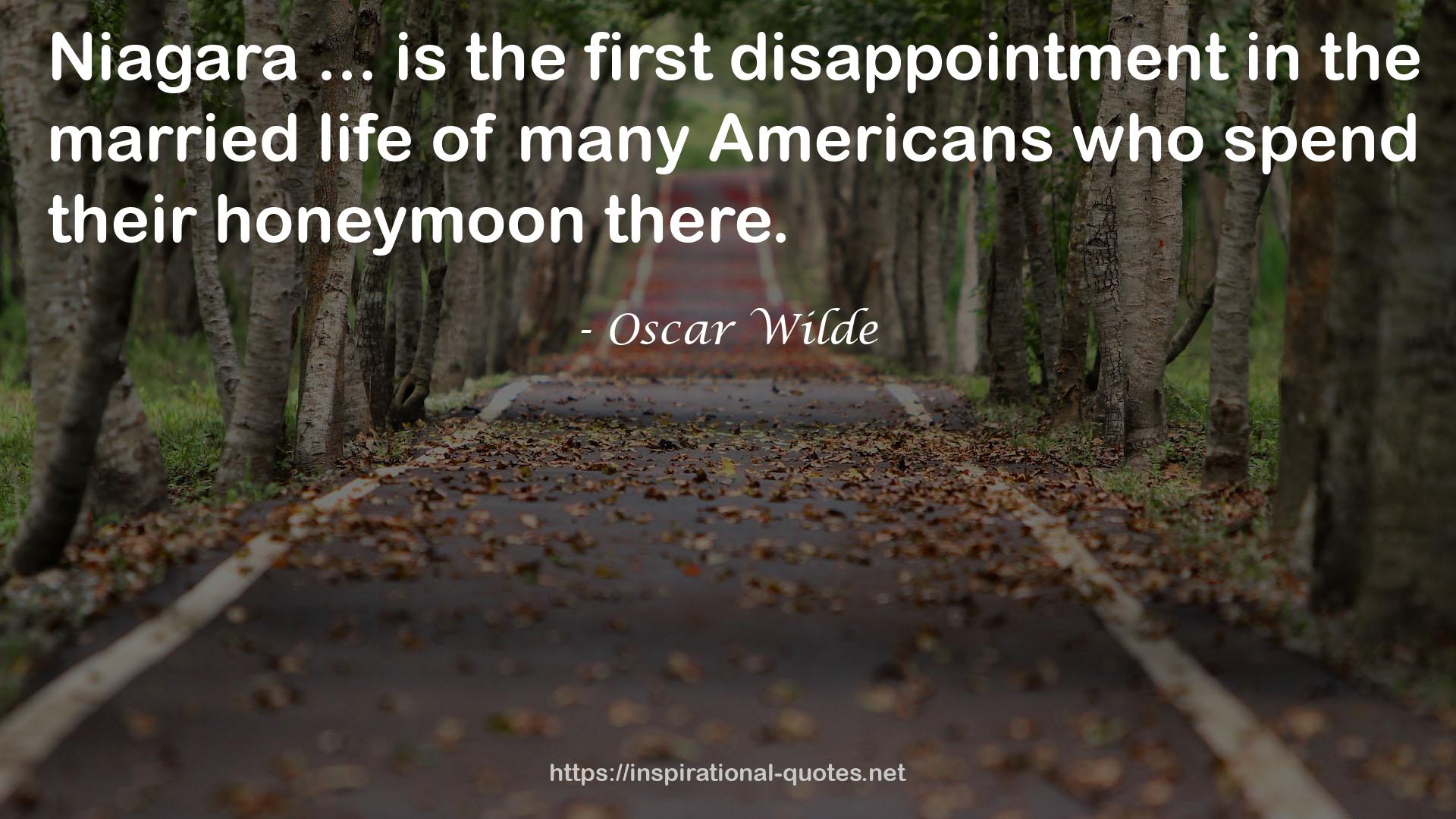 the first disappointment  QUOTES