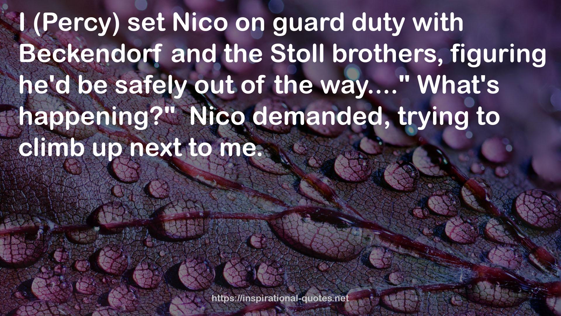 guard duty  QUOTES