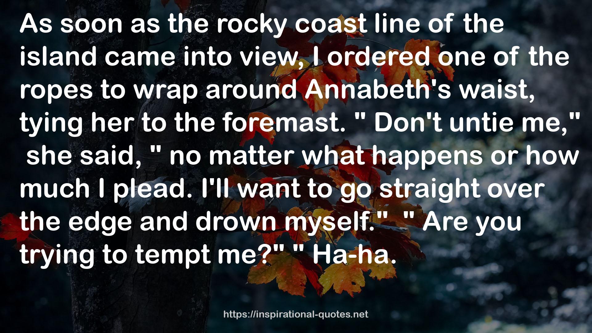 the rocky coast line  QUOTES