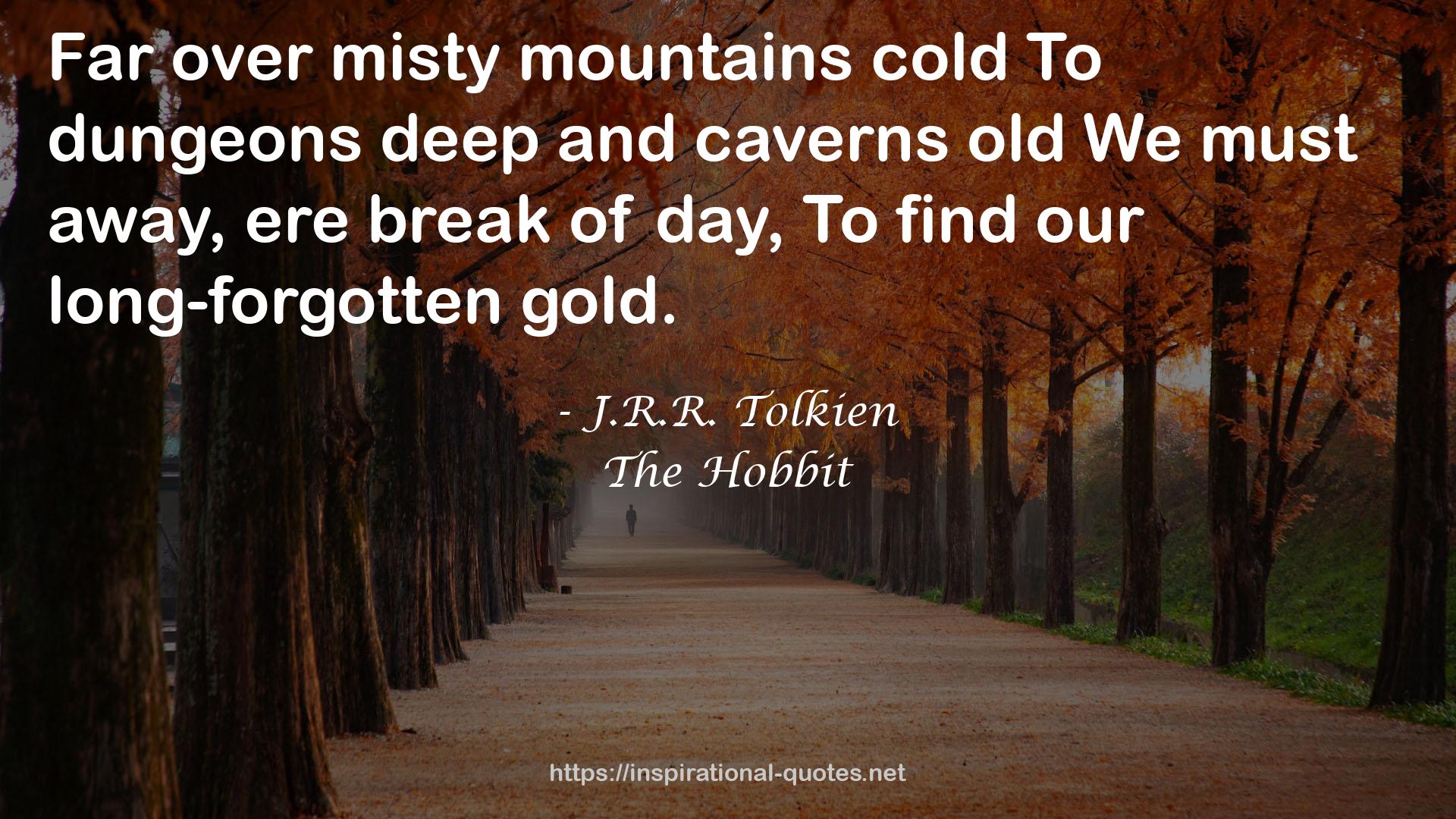 misty mountains  QUOTES