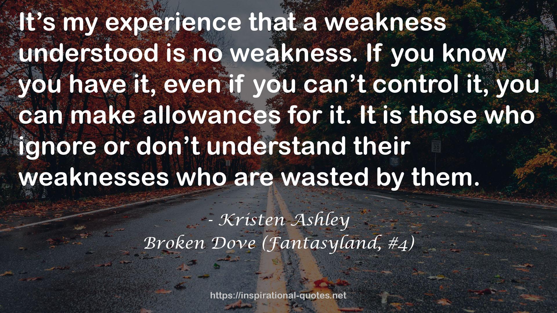 Broken Dove (Fantasyland, #4) QUOTES