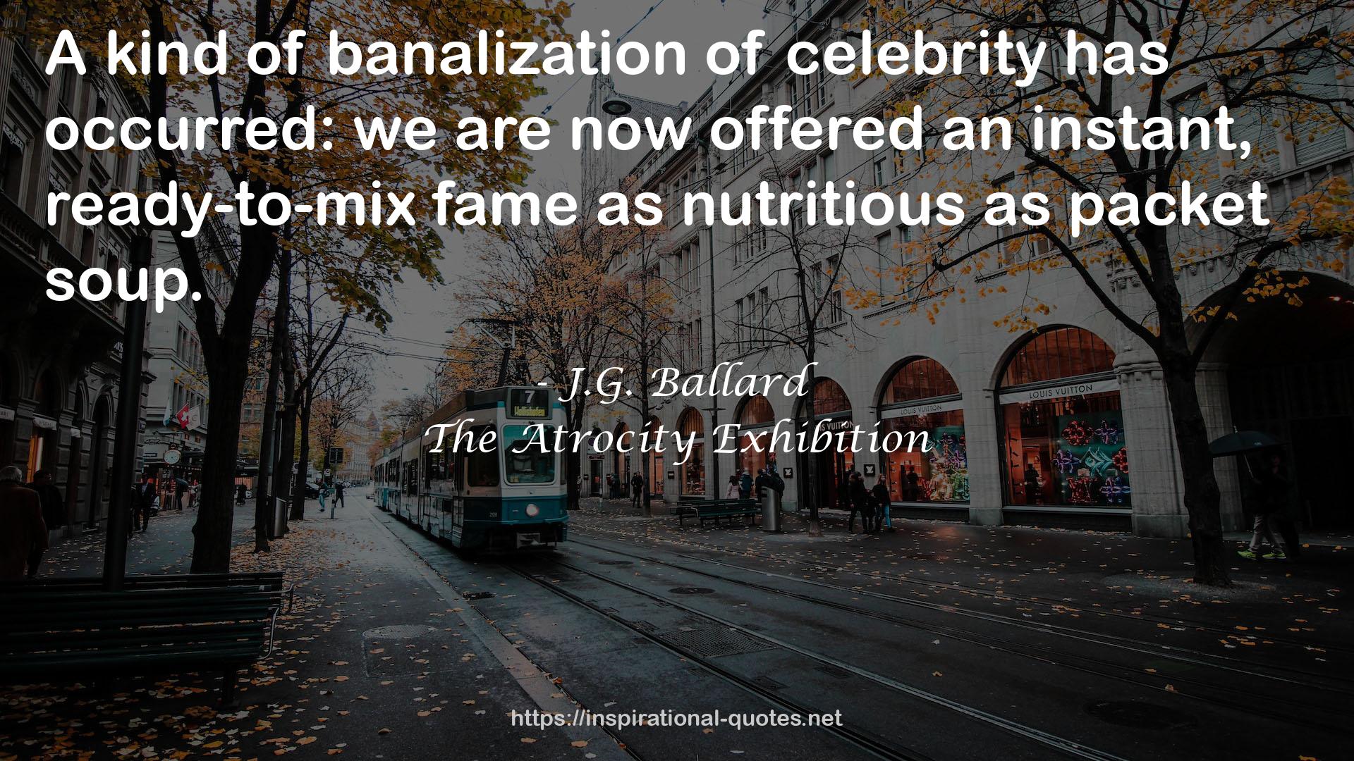 banalization  QUOTES