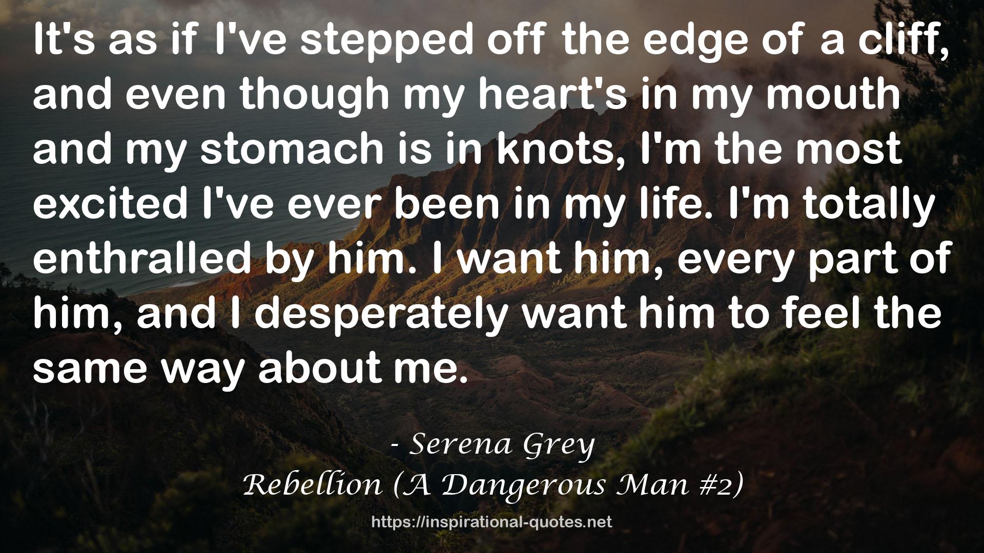 Rebellion (A Dangerous Man #2) QUOTES