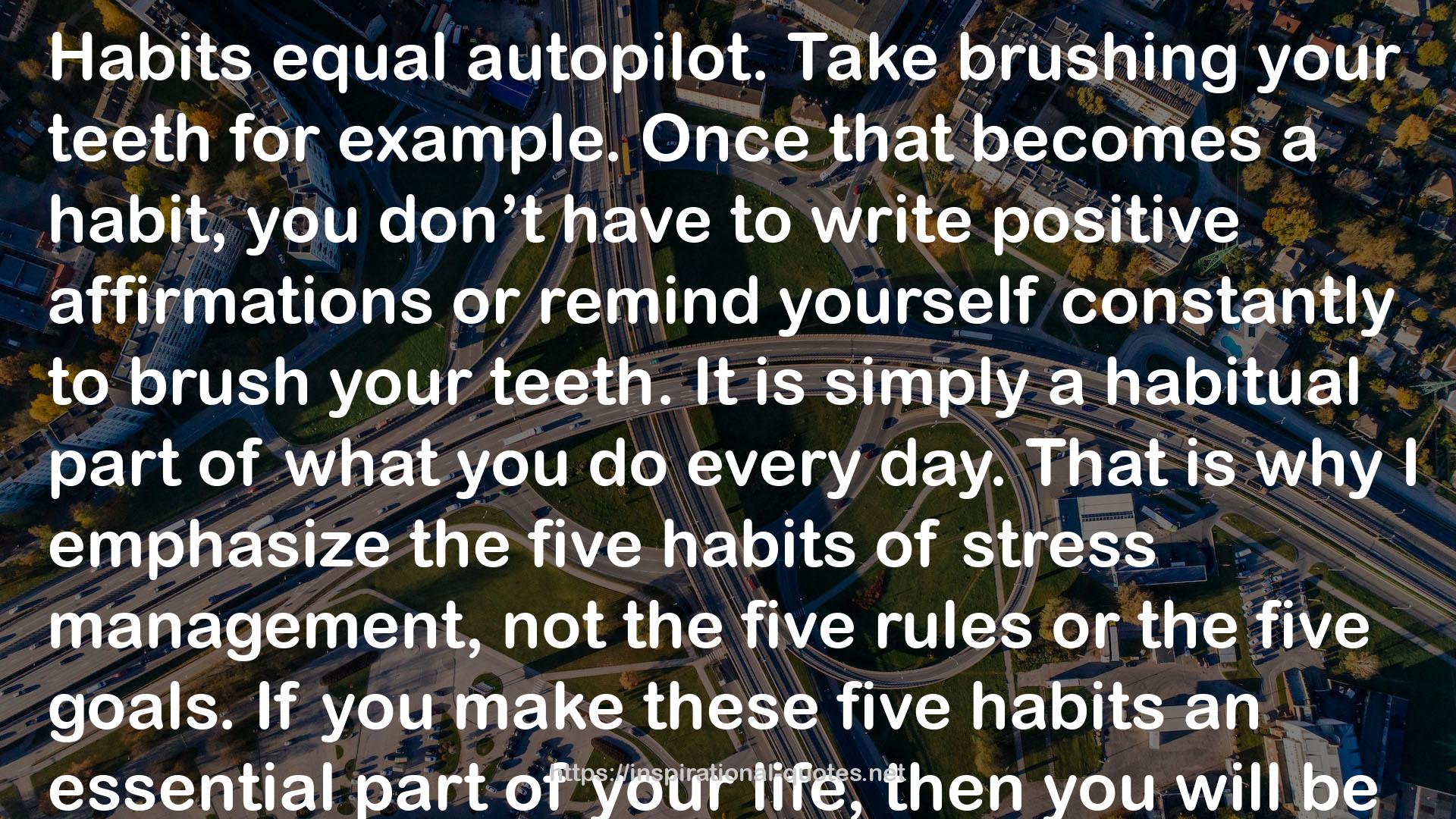 these five habits  QUOTES