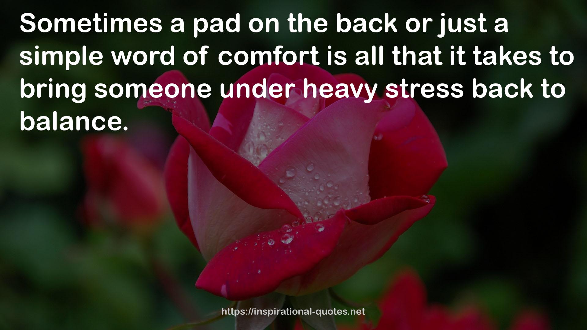 heavy stress  QUOTES