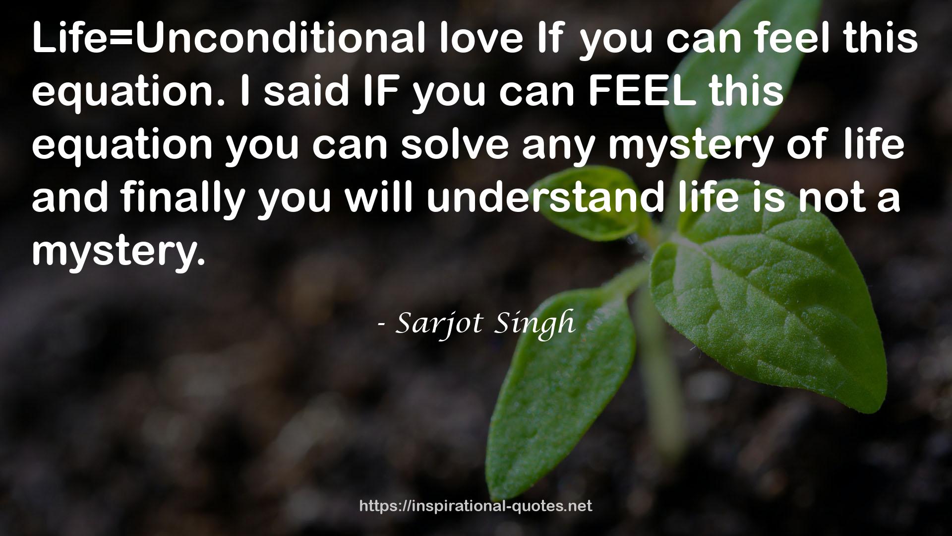 Sarjot Singh QUOTES